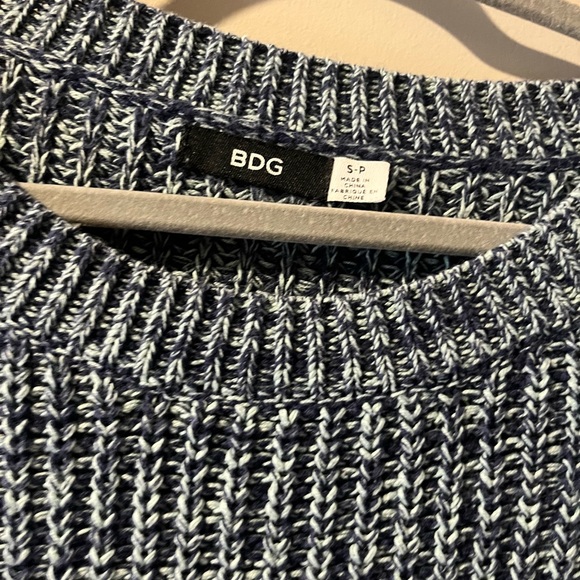 BDG blue knit sweater, size small - Picture 2 of 3